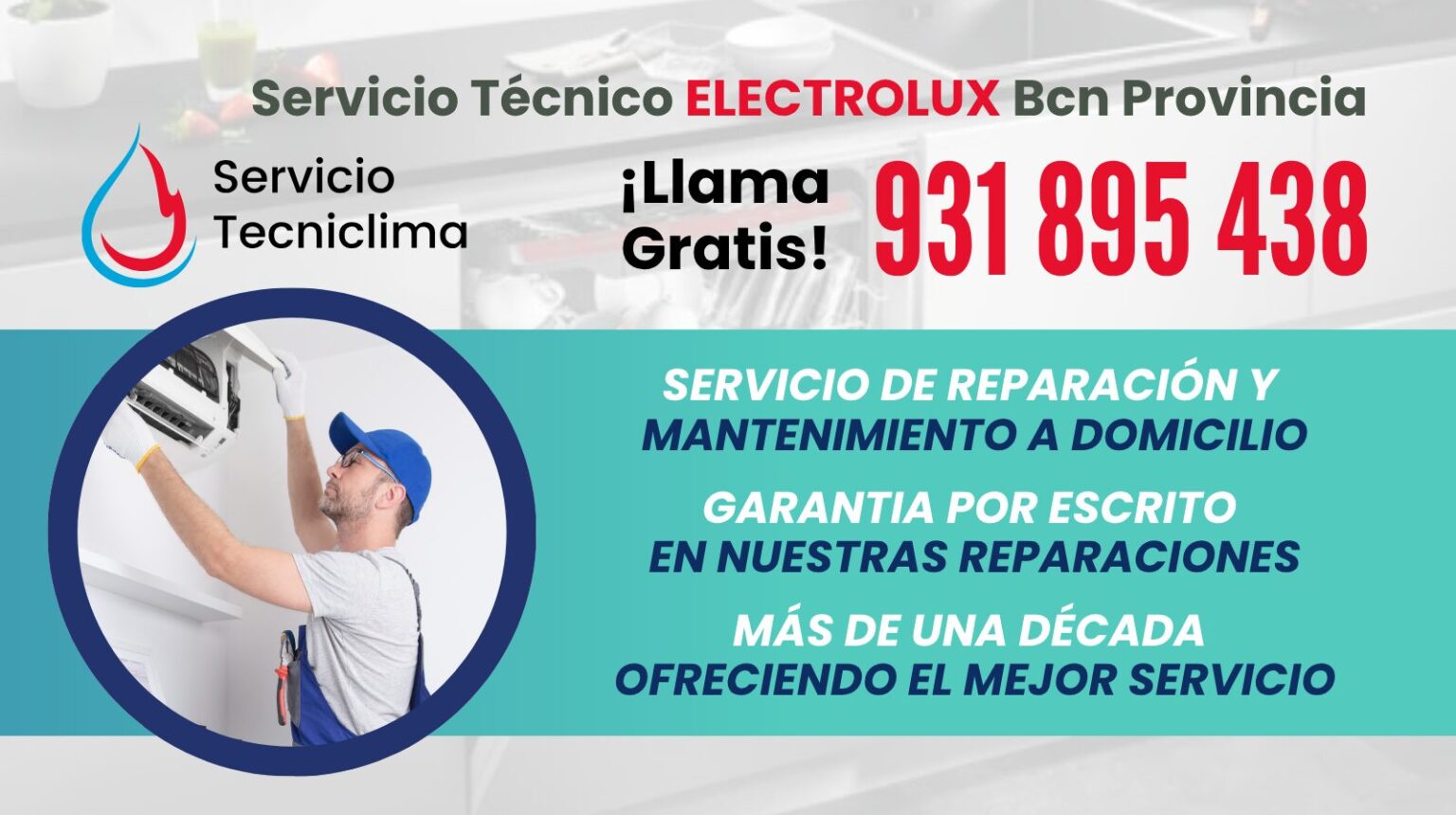 Servicio Técnico electrolux